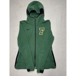Nike Dri-Fit Showtime Florida  Full Zip‎ Green Black Hoodie Jacket Women Medium